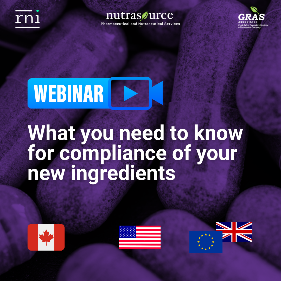 [Webinar]: What you need to know for compliance of your new ingredients in US, Canada, and EU / UK